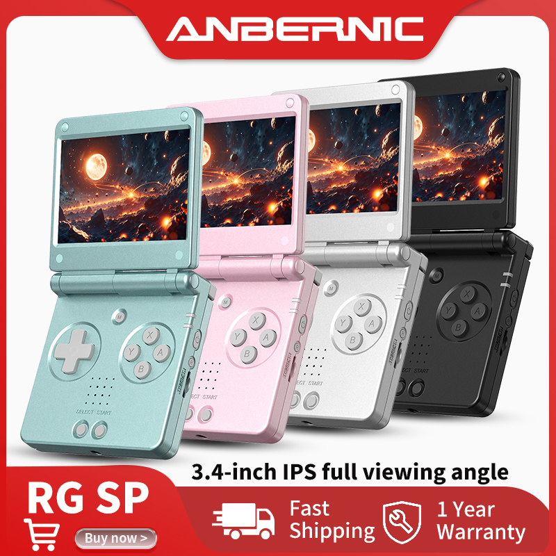 Retro Gaming Kiosk - Konsol Game Portabel Retro Anbernic RG
