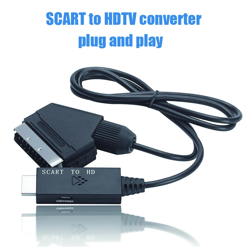 Scart To Hdmi - Konverter SCART ke HDMI yang Kompatibel,