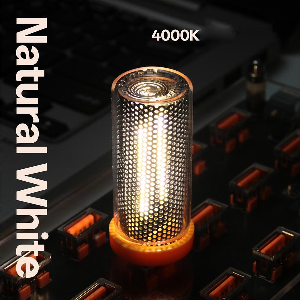 Retro Gaming Youtube - Lampu Tabung Nixie LED RGB Lampu