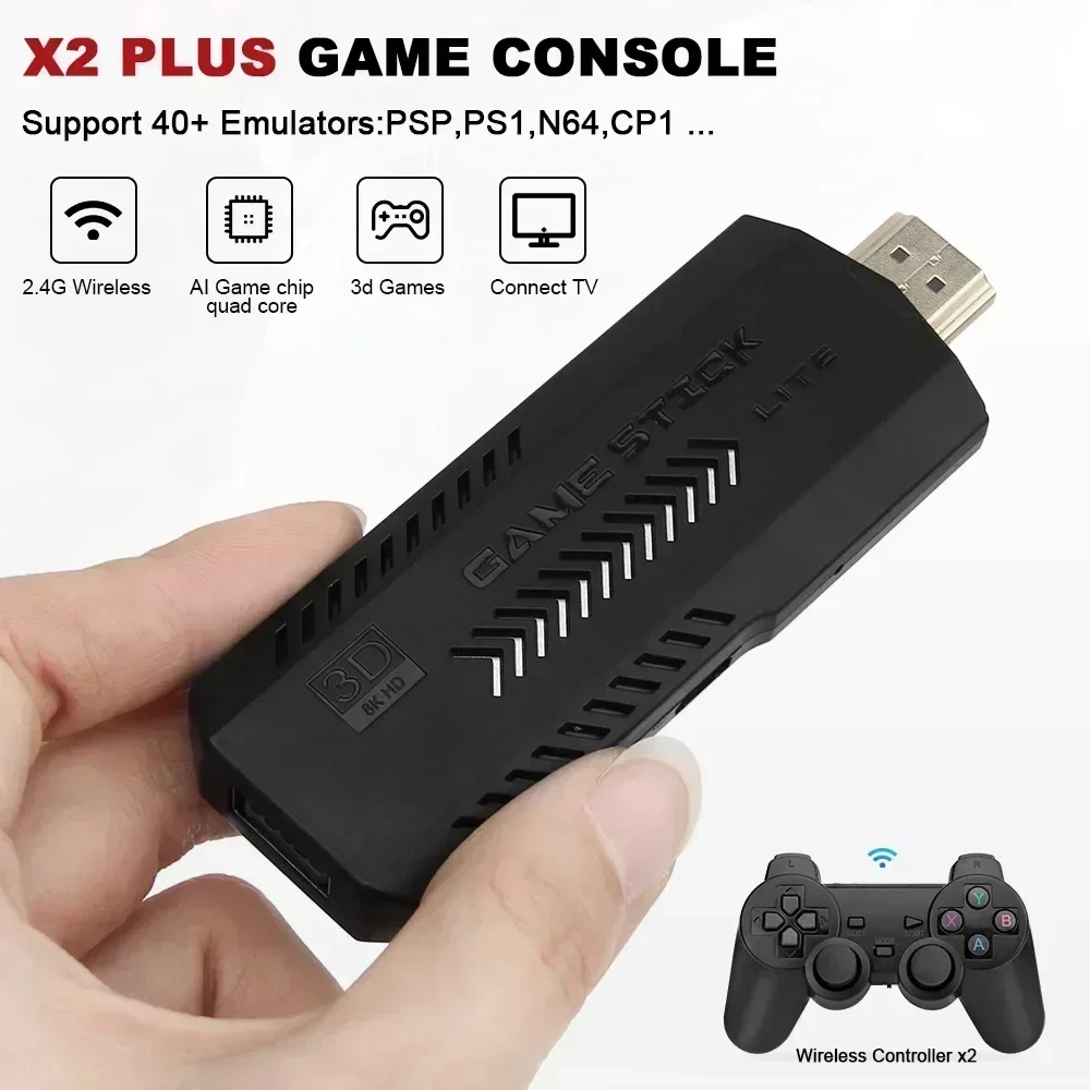 Konsol Game Retro 3D HD 4K X2P - Retro Gaming N64 ulasan dan harga