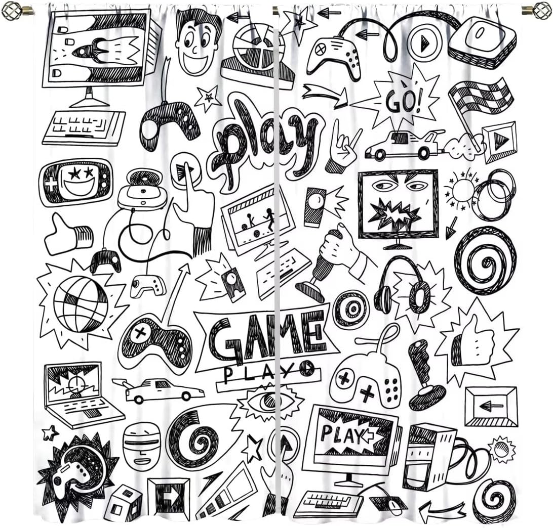 Tirai Video Game untuk Dekoras - Retro Gaming Youtube ulasan dan harga